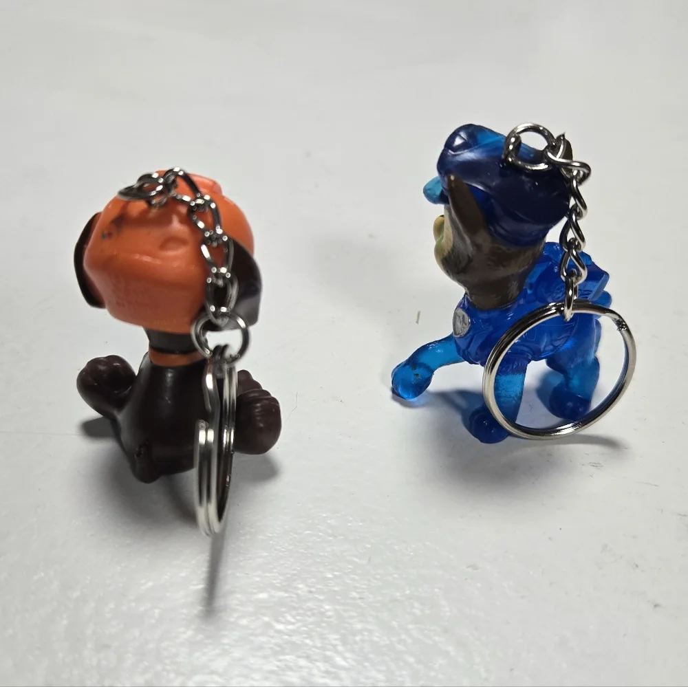 2 Paw Patrol Keychains 1.5